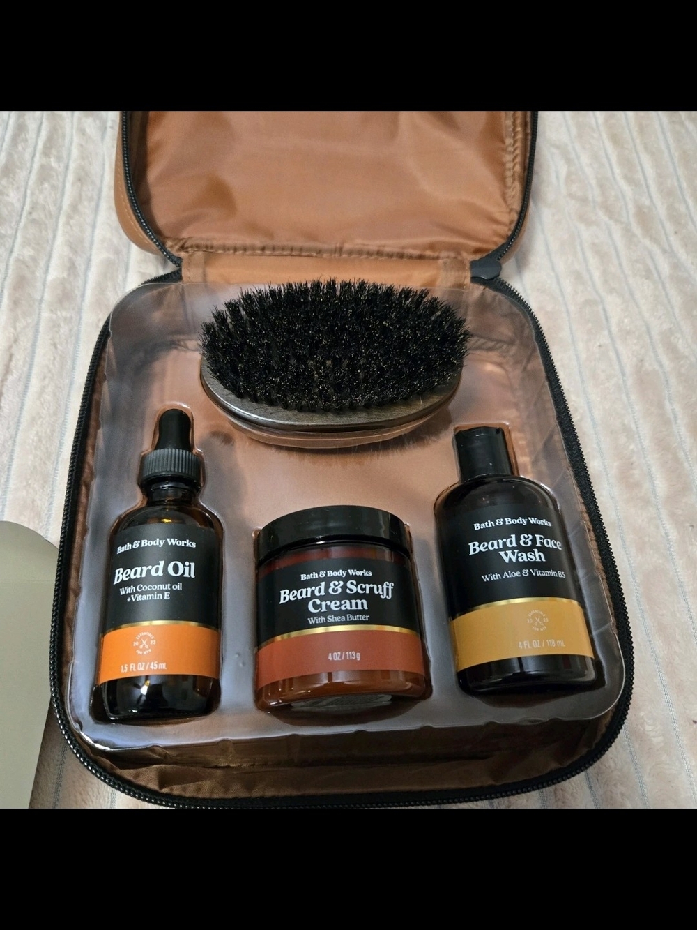 Bath & Body Works Beard Care Kit - Black & Brown
